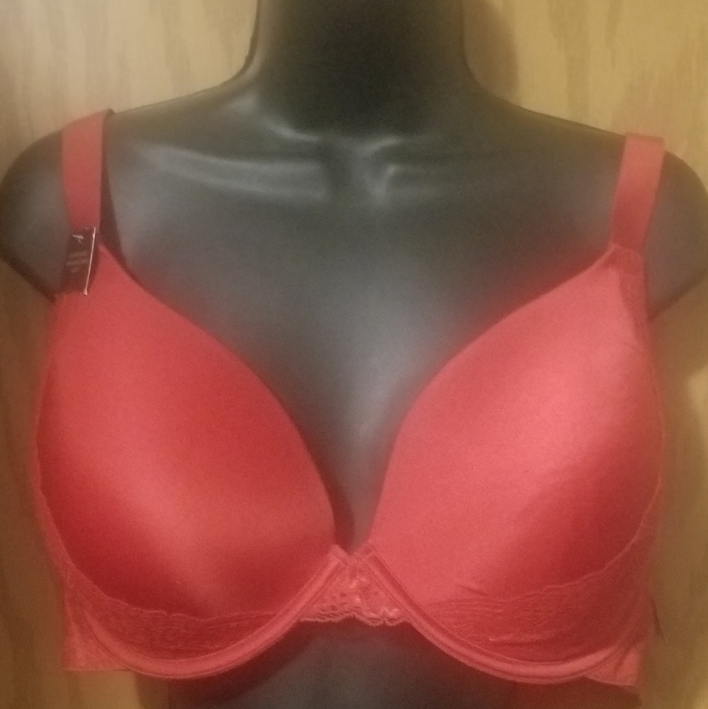 Red Ambrielle Underwire Bra
